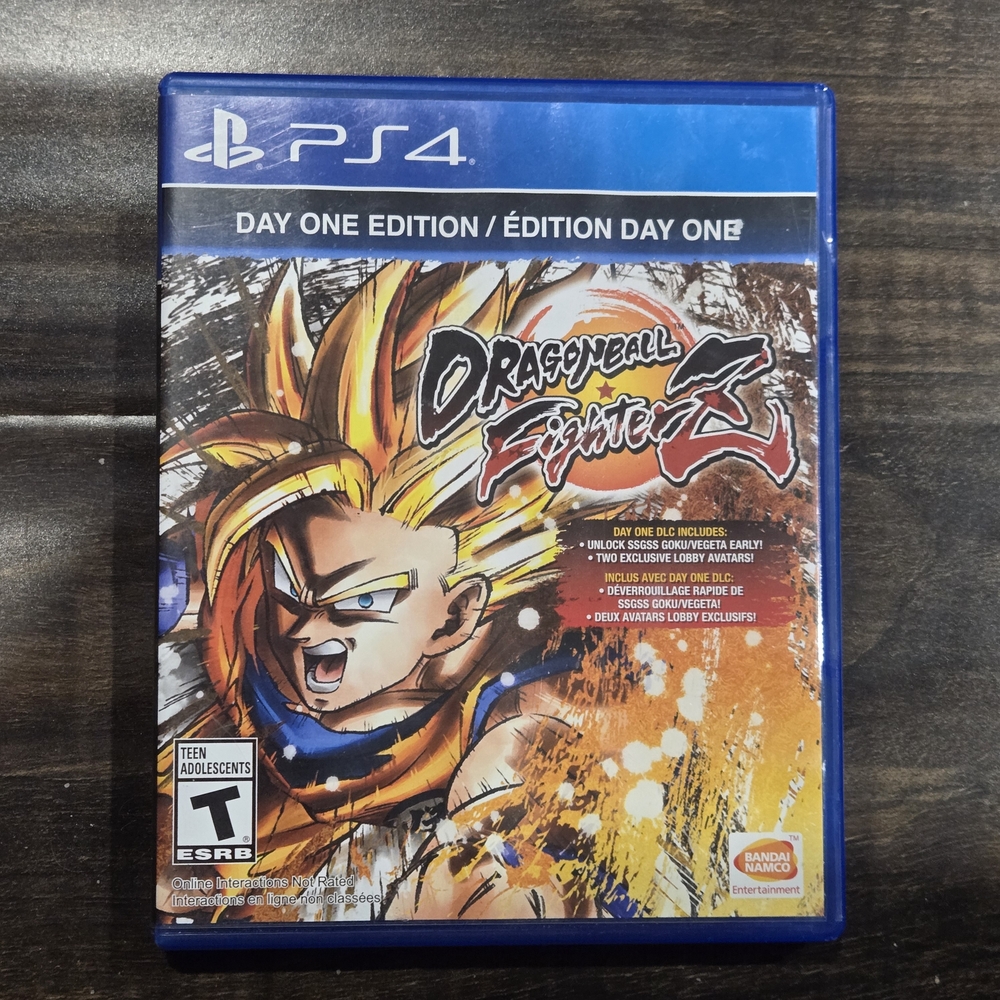 Dragon Ball FighterZ Day One Edition for PS4 - Blue Cover